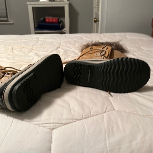 Sorel Joan of Arctic Boots Size 7 Chestnut Brown - Picture 4 of 5